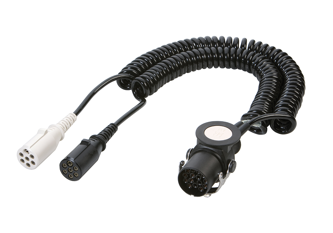 Adapterkabel 15-polig-2X7 125° Euro 6 - (ISO12098 / ISO 1185 + ISO 3731) -  Vignal