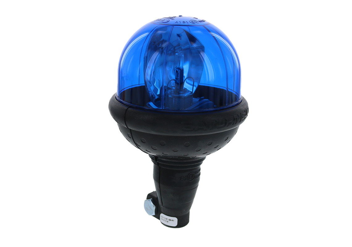BLUE SATURN GYROSCOPE WITH TANGENTIAL SCREW AND H1 12V