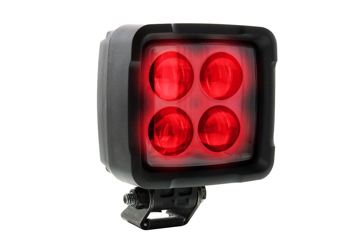 Rote LED-Türanzeige für Busse und Reisebusse zum Ankleben für den