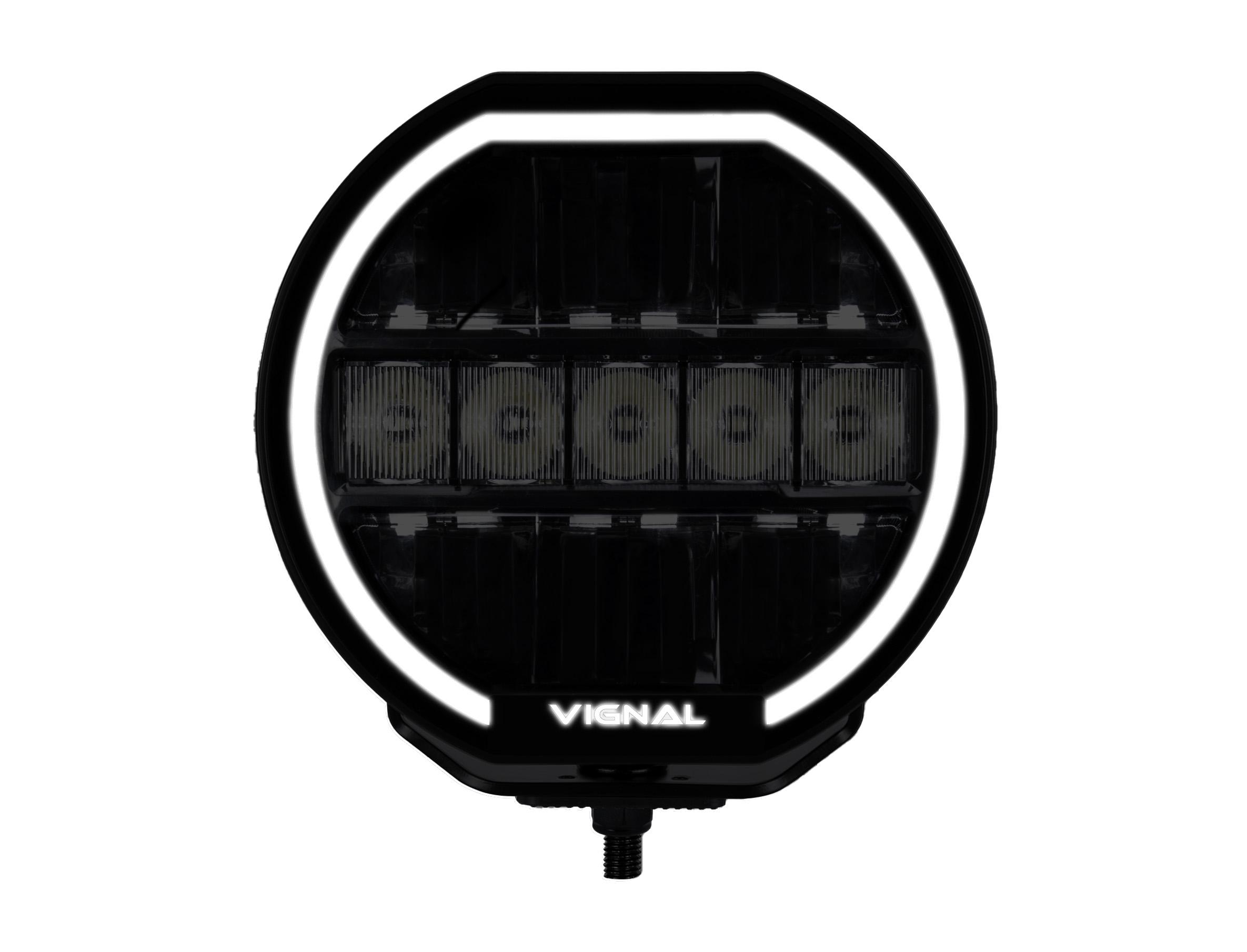PHARE DE TRAVAIL ROND LED 1300 LUMENS ECLAIRAGE LONGUE PORTEE 12/24V, pièces détachées agricoles
