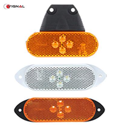 Lampade Veicoli Commerciali 2 Luci Di Posizione LED Sospensione 12-24V - 3 Colori (Bianco, Rosso, Arancione) Per Camion, Roulotte, Rimorchi Luci LED Bianco Rosso Arancione - Foto 3