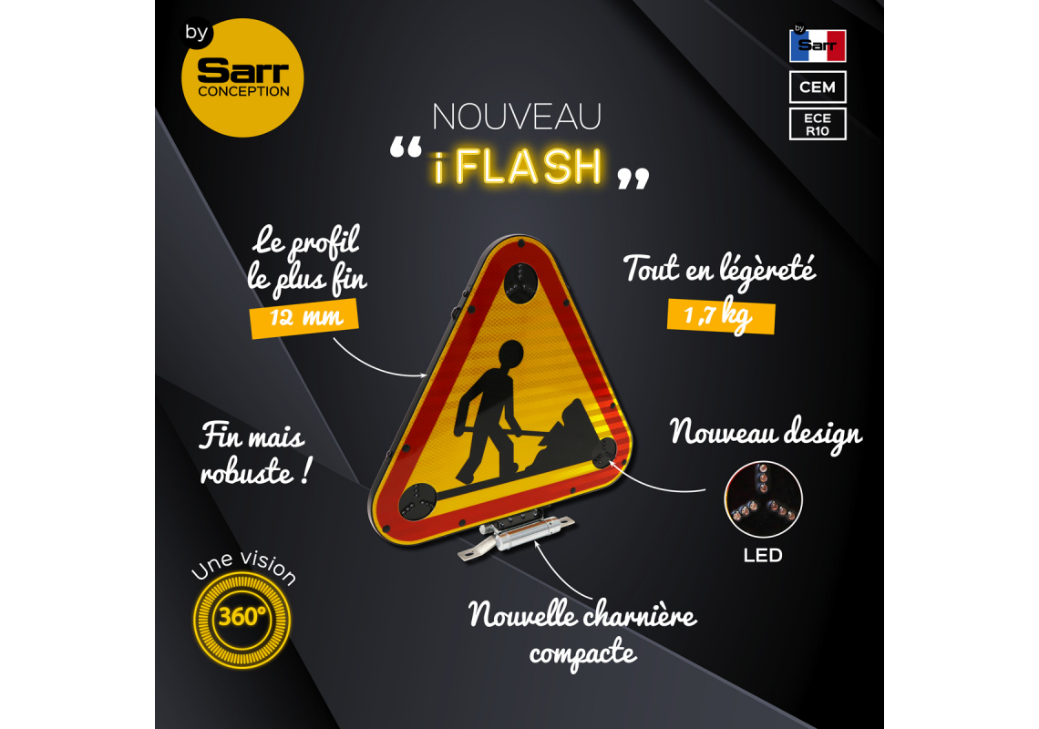 Triflash LED 500 SLIM Manuel Classe 1 - Vignal| Vignal Group