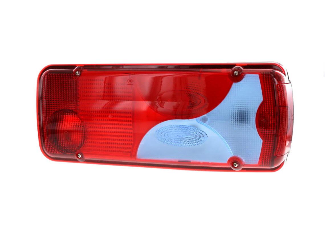 Rear lamp Right, additional conns, AMP 1.5 - 7 pin rear conn 