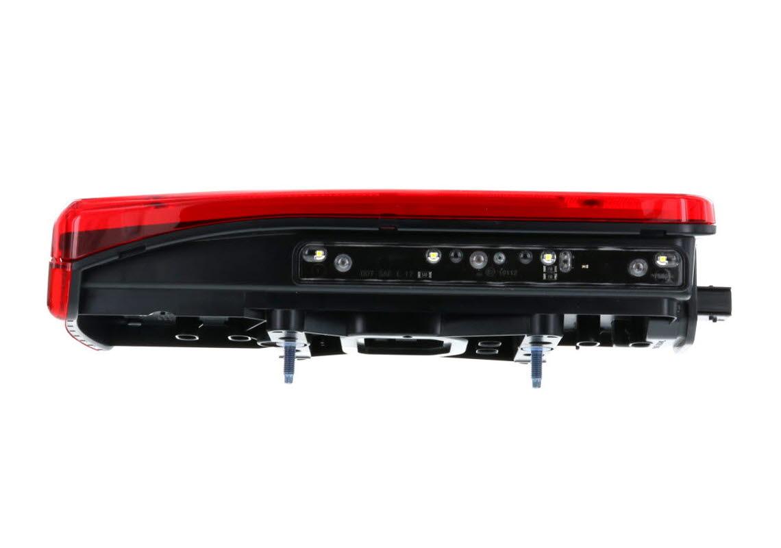 Rear lamp LED Left, License plate, HDSCS 8 pin side conn IVECO 