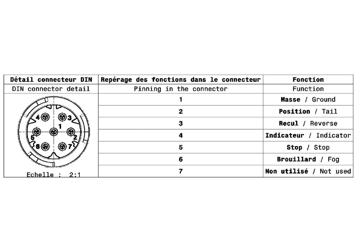 led heckleuchte glowing links 12v zusatzliche anschlusse dreieckruckstrahler vignal vignal group