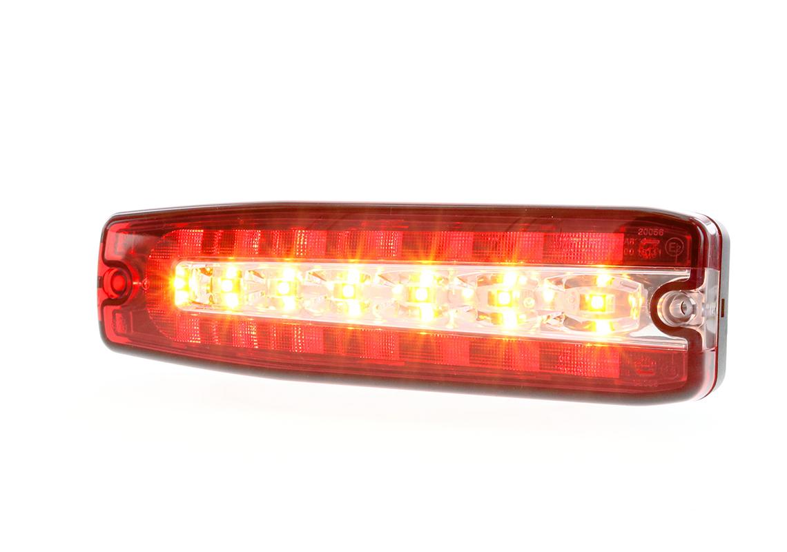FANALE POSTERIORE LED UNIVERSALE 3 FUNZIONI: LUCE DI POSIZIONE - STOP - INDICATORE DI DIREZIONE