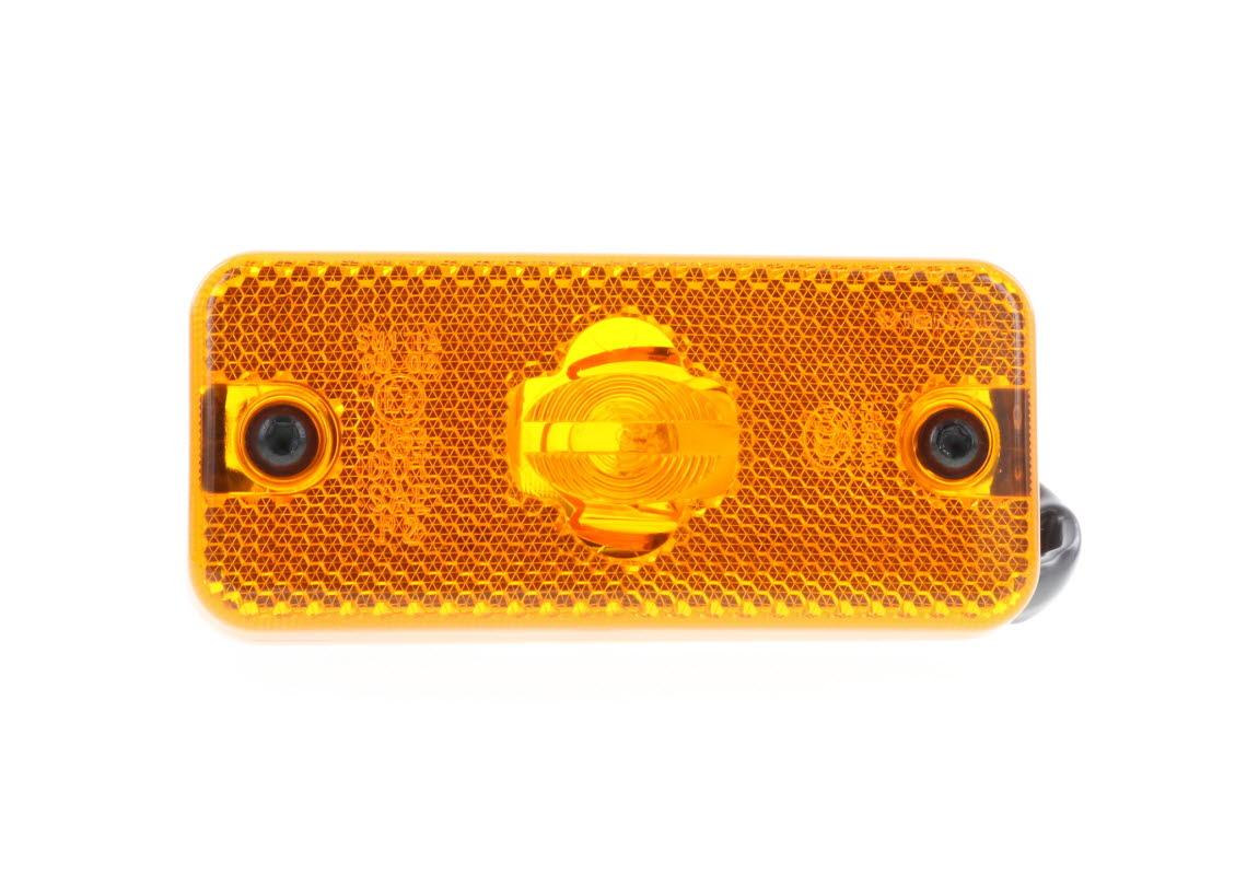 Kit 2 Luci Stroboscopiche Ambra A LED 6 LED – 12/24V, Impermeabile, 26 Modalità Lampeggio Per Camper, Moto E Furgoni