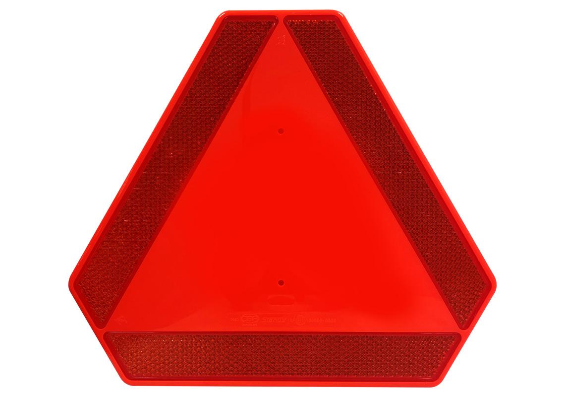Warntafel Für Langsam Fahrende Fahrzeuge ECE 69.00 365x365 Mm Aufkleber