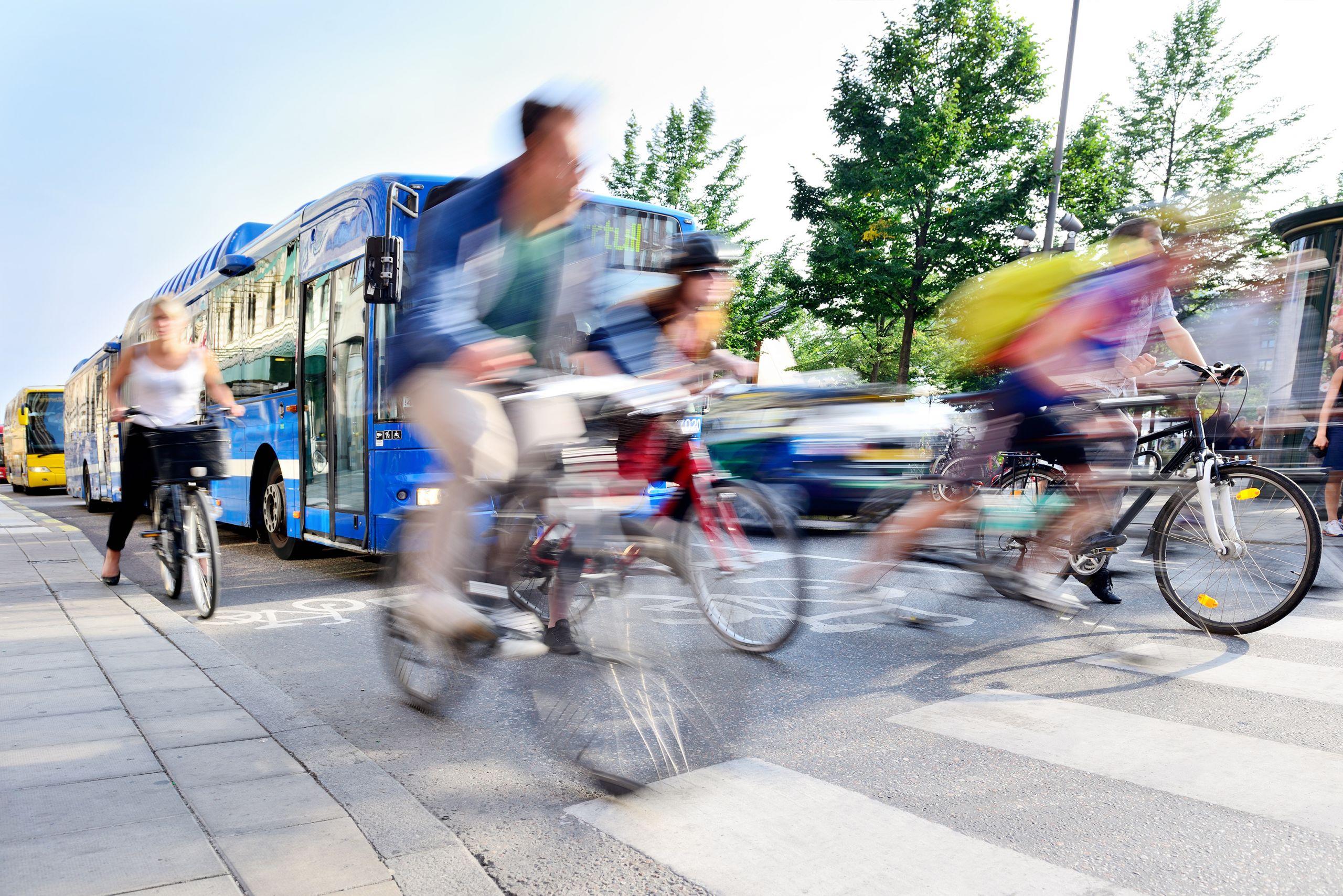 Bus + Fahrrad