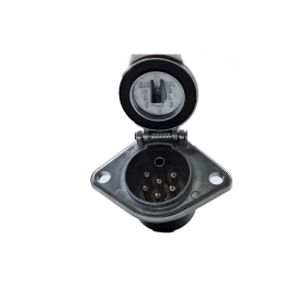 SOCKEL STECKDOSE 24S 7B METALL