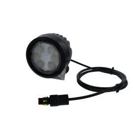Phare de travail LED 1500 Lumen compact, cable 1600mm avec connecteur Superseal, R23